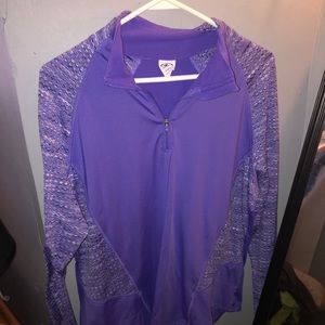 Purple Quarter Zip